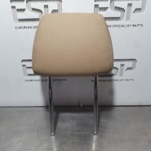BMW 3 Series Headrest RH Front, Tan, E90/E91/E92/E93, Sedan/Wagon/Coupe/Cabrio