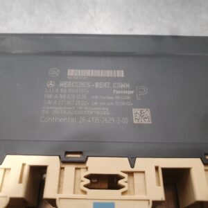 Mercedes B Class Left Front Seat ECU, W246, A1669006107, A1668201026