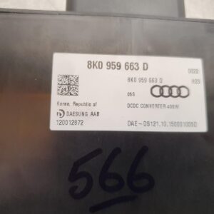 Audi Q3 8U, Dcdc Converter 8K0959663D