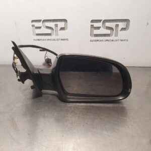 Audi A4 Right Door Mirror B8 8K, A4/S4, Manual Fold, No Lane Change Assist Type