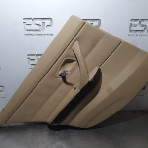 BMW 3 Series Door Trim LH Rear, E90, Sedan, Leather, Tan, 2005–2012