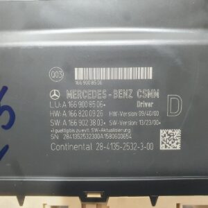 Mercedes B Class Right Front Seat ECU, W246, A1669008506, A1668200926