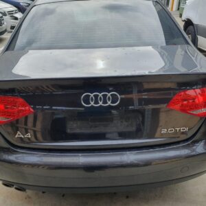 Audi A4 Rear Bumper Bar, B8 8K, Sedan, Non S-Line, Non Park Sensor Type