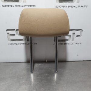 BMW 3 Series Headrest LH Rear, Tan, E90/E91, Sedan/Wagon, 2005–2012